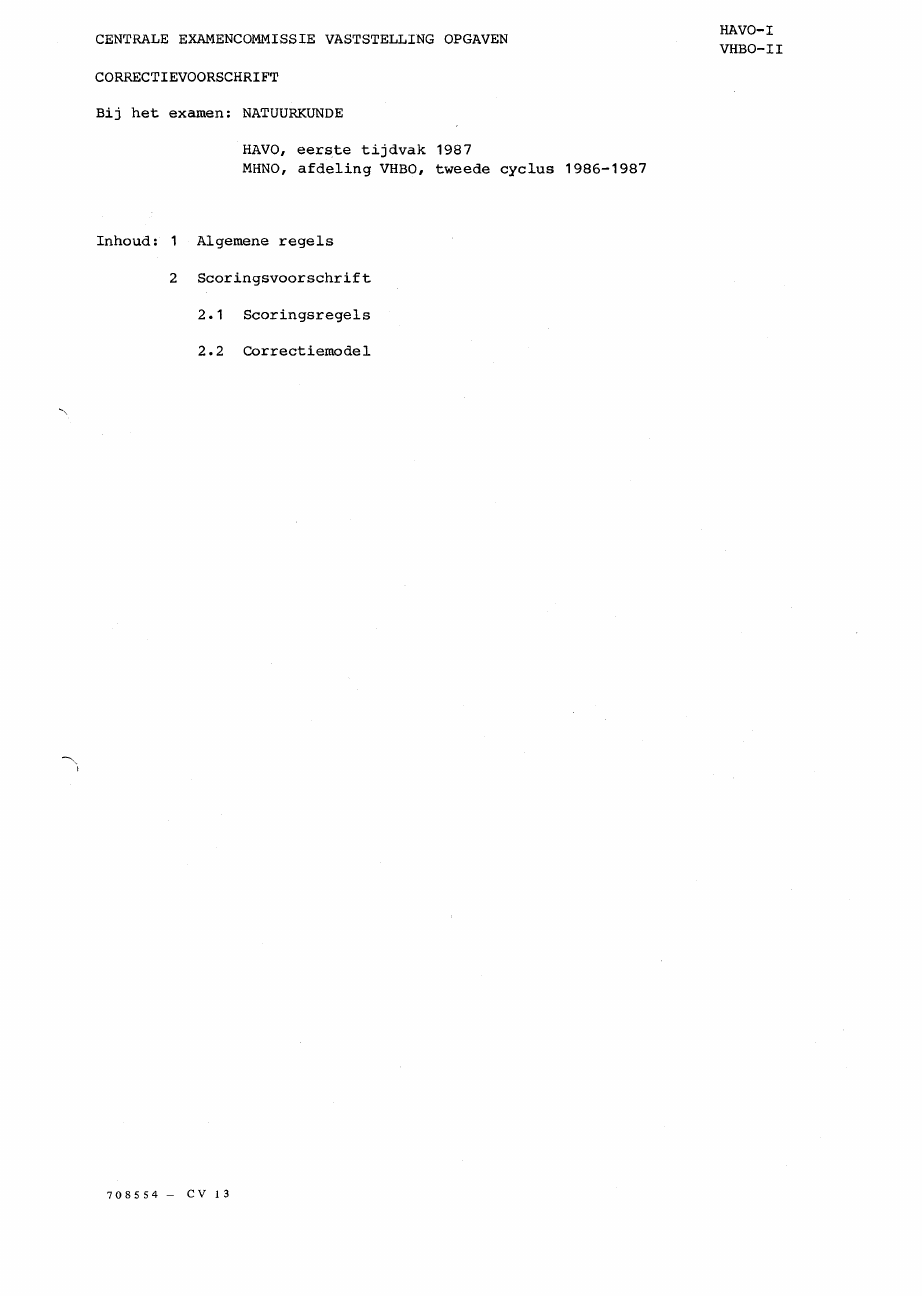 beoordelingsmodel bladzijde 1