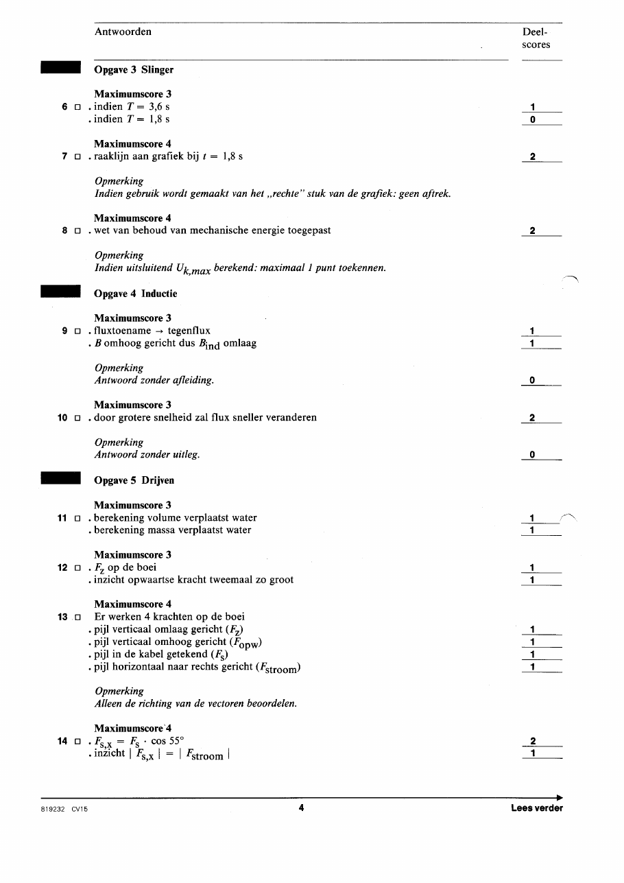 beoordelingsmodel bladzijde 4