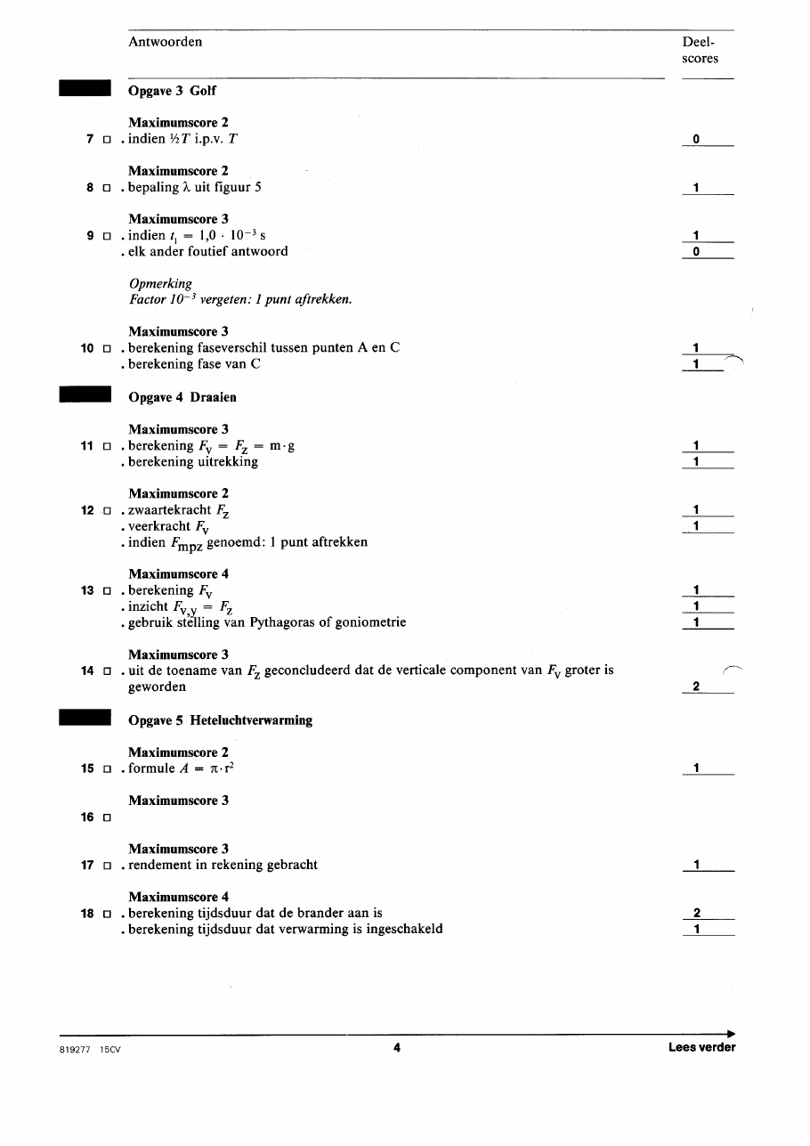 beoordelingsmodel bladzijde 4