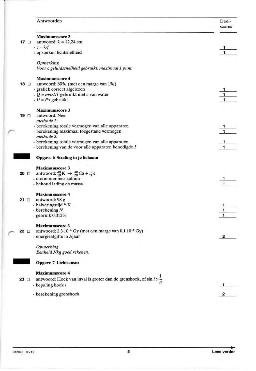 beoordelingsmodel bladzijde 5