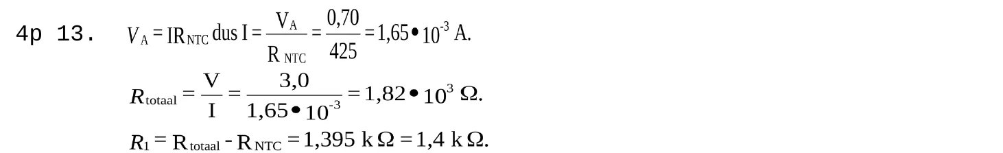 beoordelingsmodel vraag 13