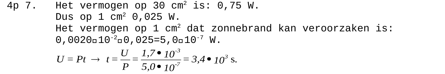 beoordelingsmodel vraag 7