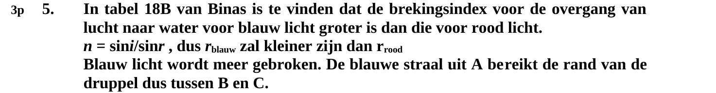 beoordelingsmodel vraag 5