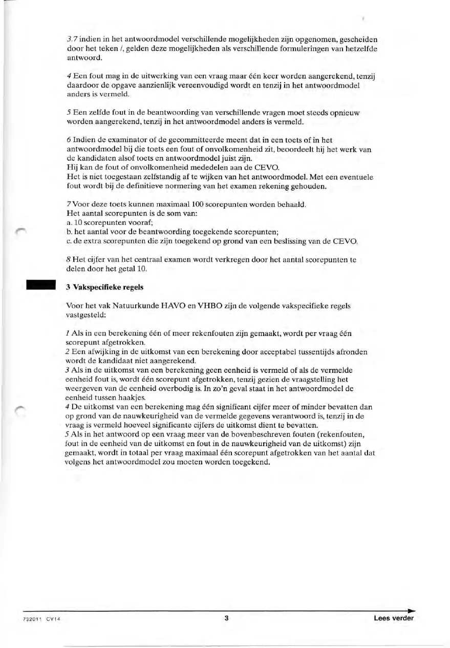 beoordelingsmodel bladzijde 3
