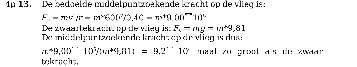 beoordelingsmodel vraag 13