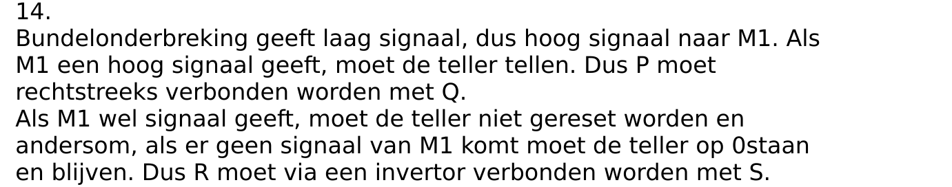 beoordelingsmodel vraag 14