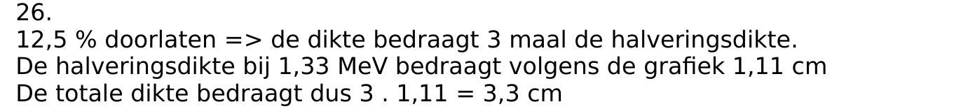 beoordelingsmodel vraag 26