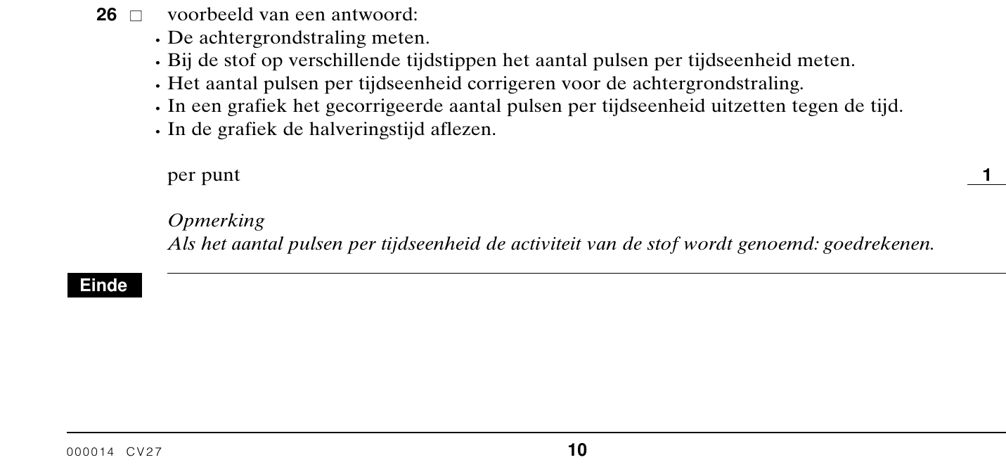 beoordelingsmodel vraag 26
