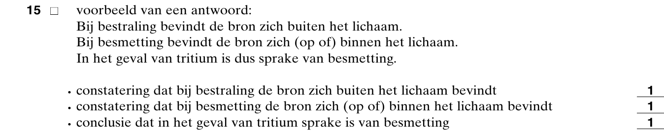 beoordelingsmodel vraag 15