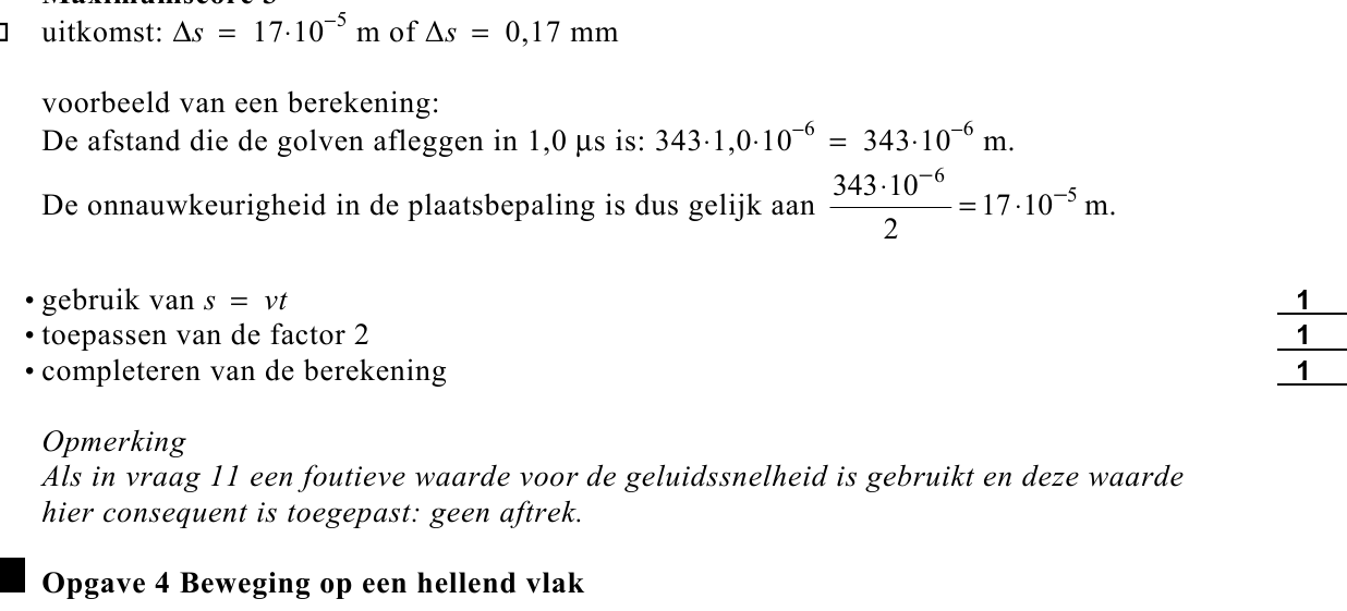 beoordelingsmodel vraag 13