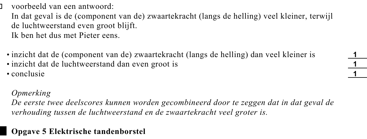 beoordelingsmodel vraag 17