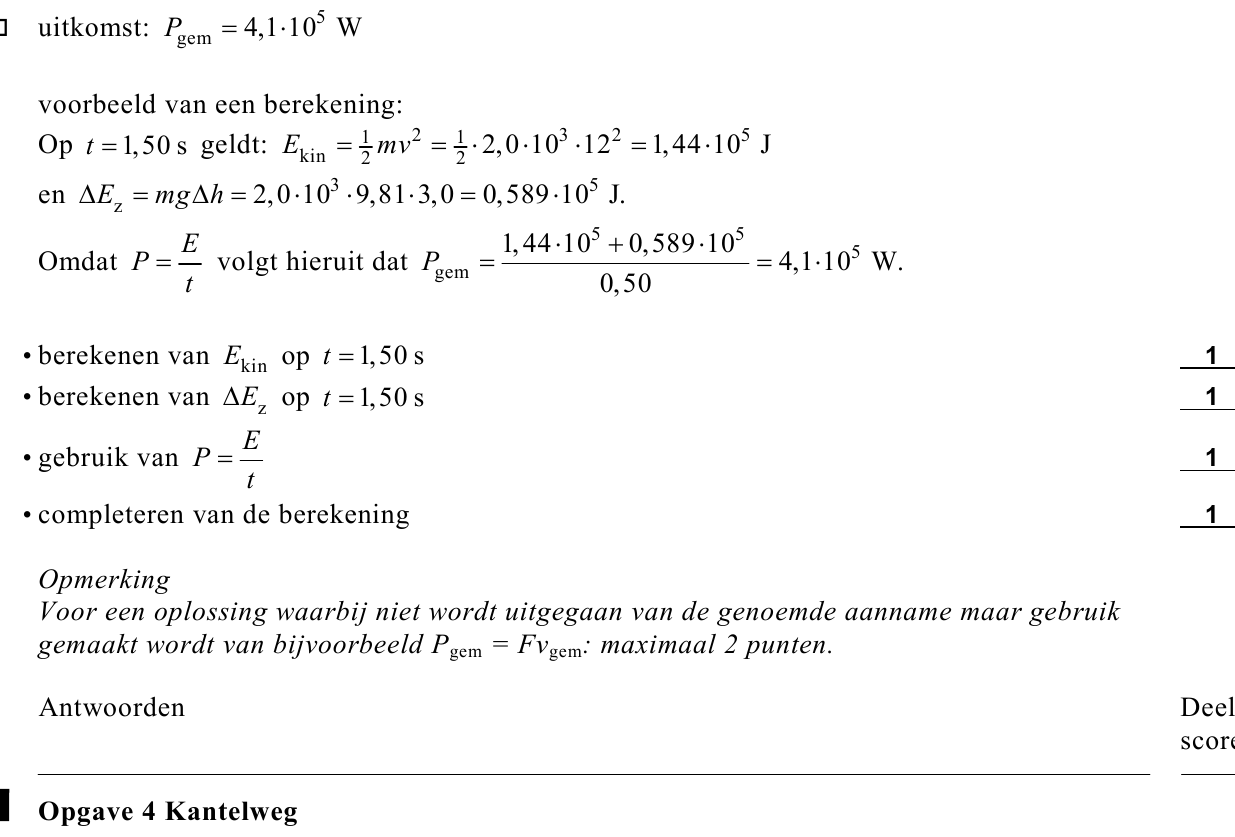 beoordelingsmodel vraag 13