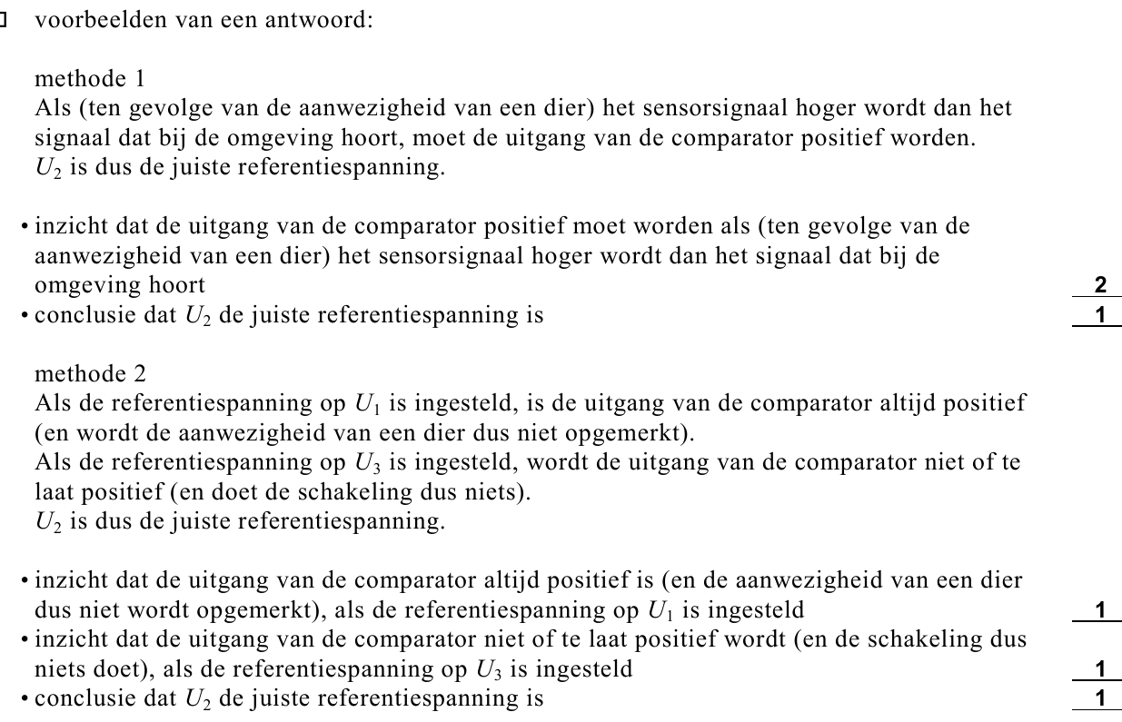 beoordelingsmodel vraag 16