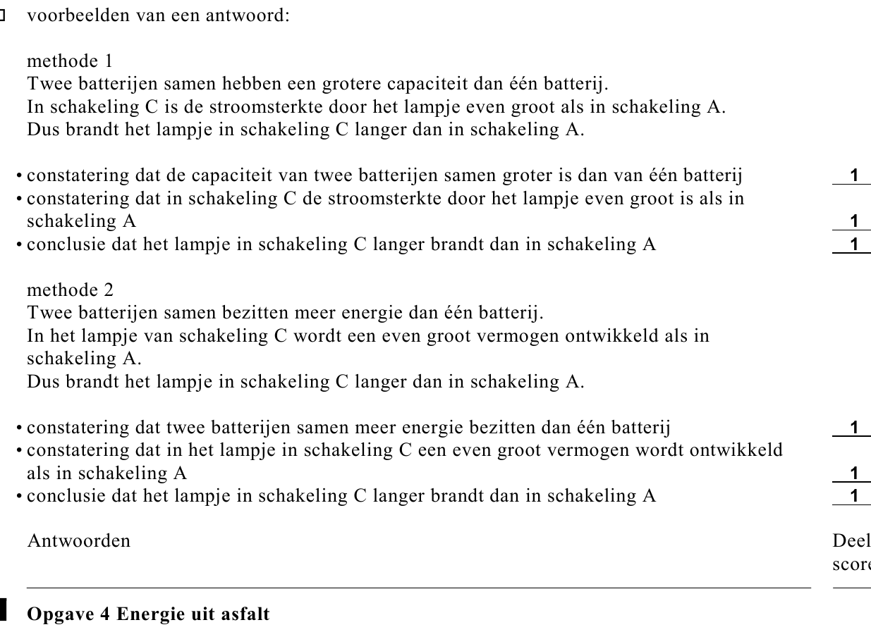 beoordelingsmodel vraag 15
