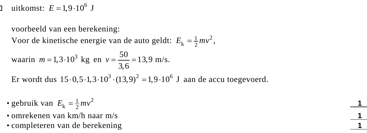 beoordelingsmodel vraag 10