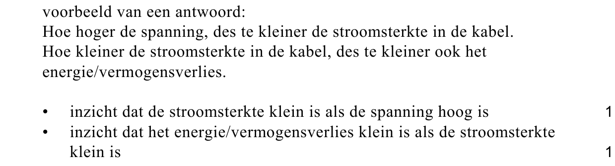 beoordelingsmodel vraag 15