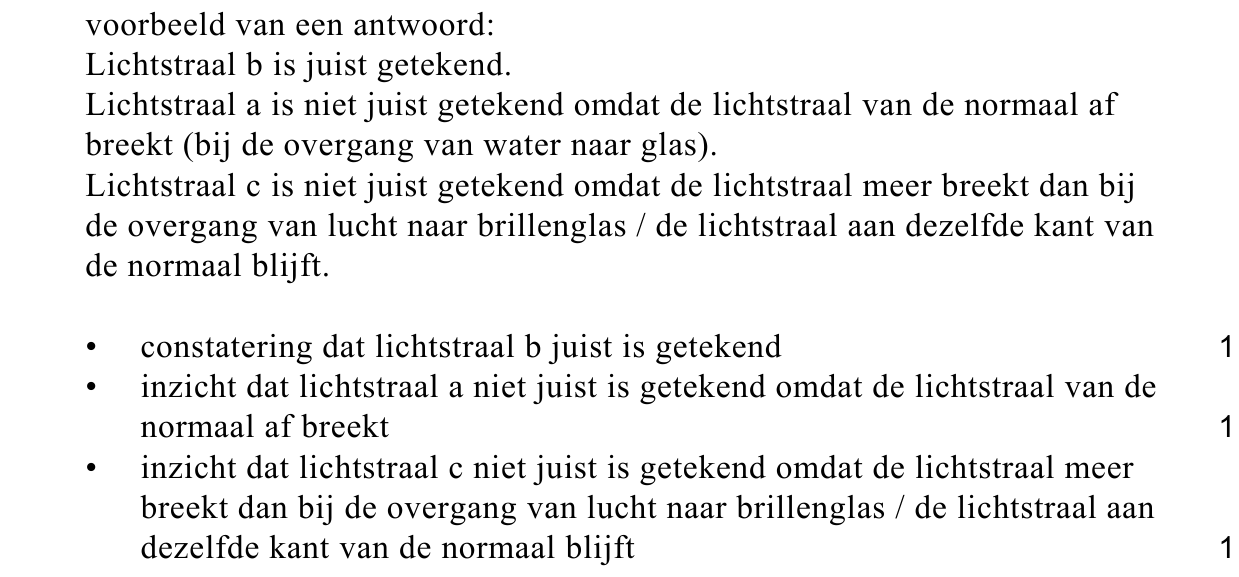 beoordelingsmodel vraag 3