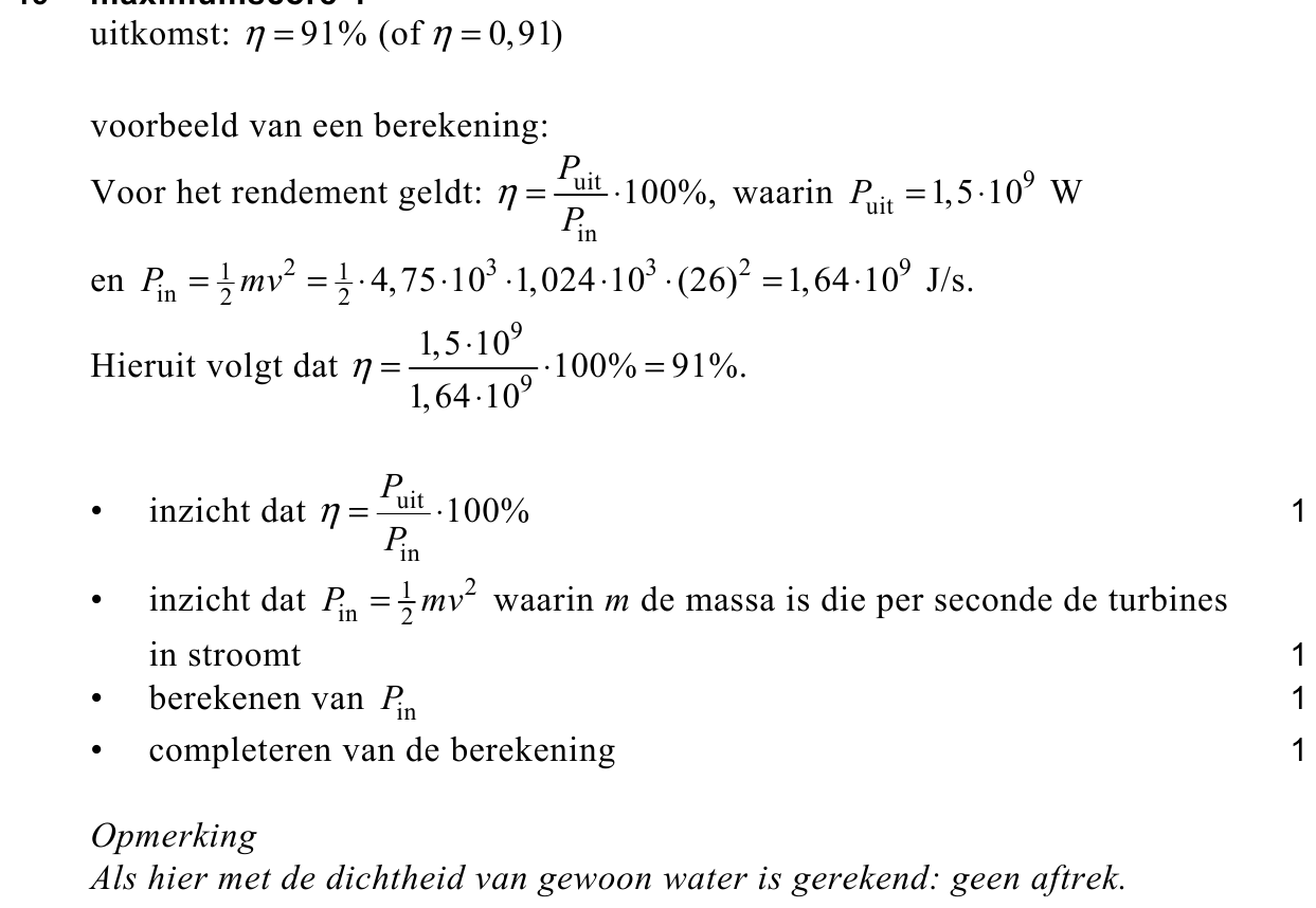 beoordelingsmodel vraag 15