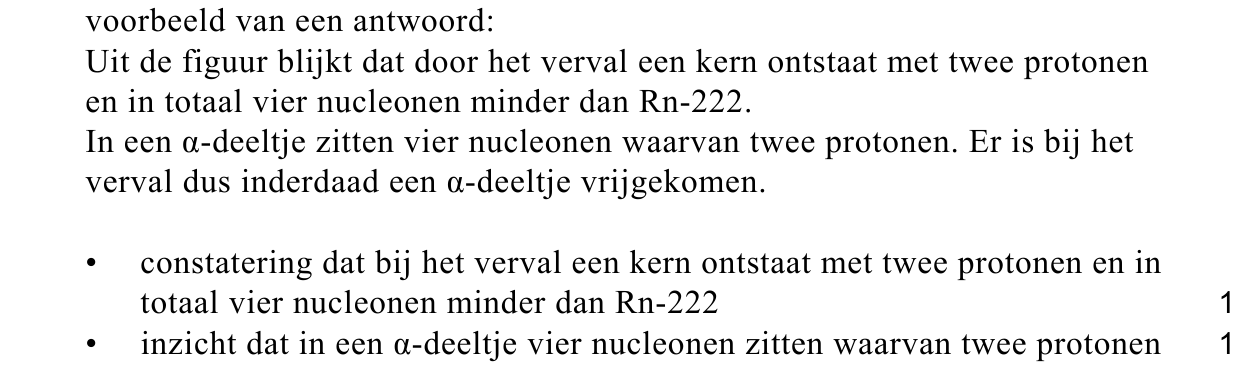 beoordelingsmodel vraag 1