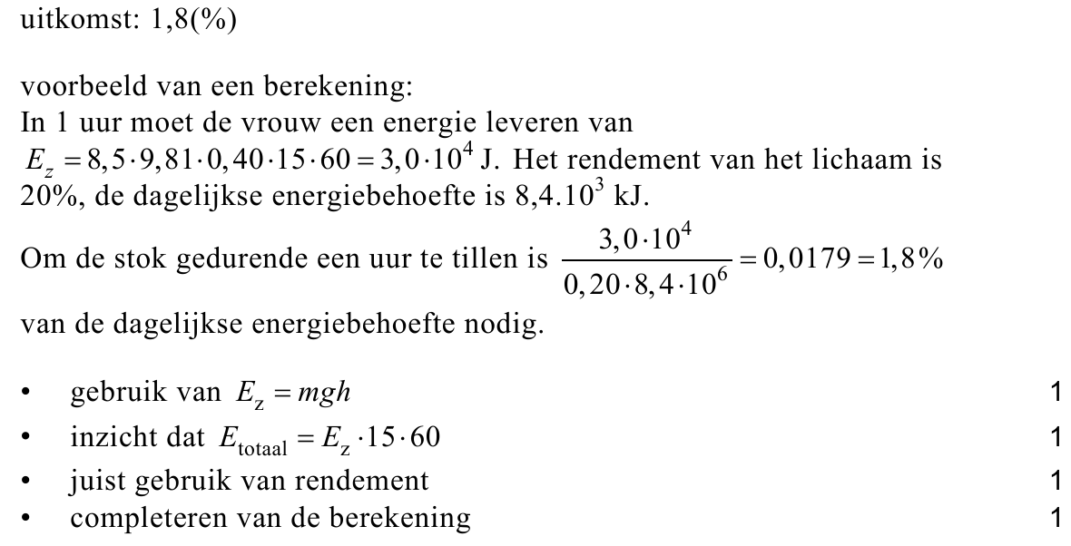 beoordelingsmodel vraag 27