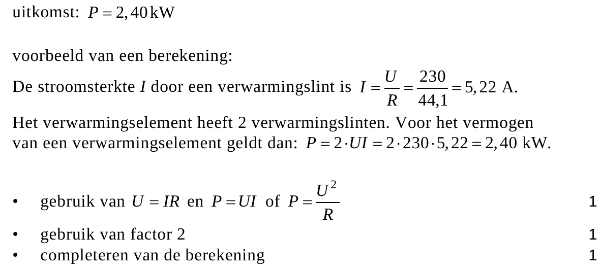 beoordelingsmodel vraag 22