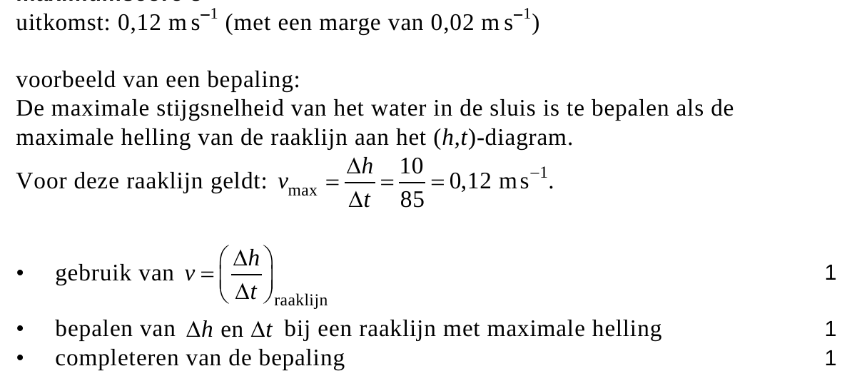 beoordelingsmodel vraag 4