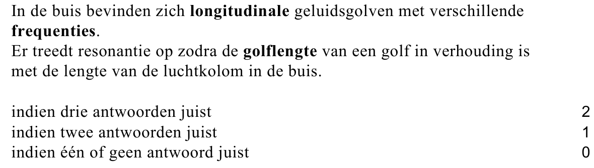 beoordelingsmodel vraag 1