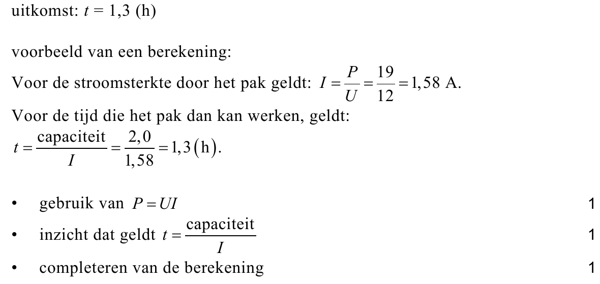 beoordelingsmodel vraag 11