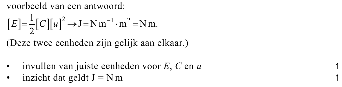 beoordelingsmodel vraag 16