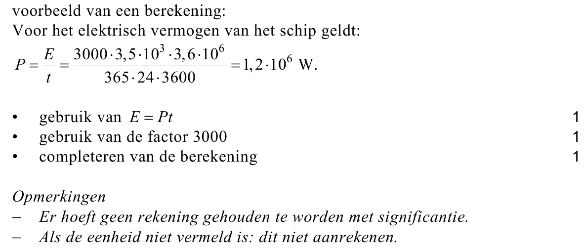beoordelingsmodel vraag 1