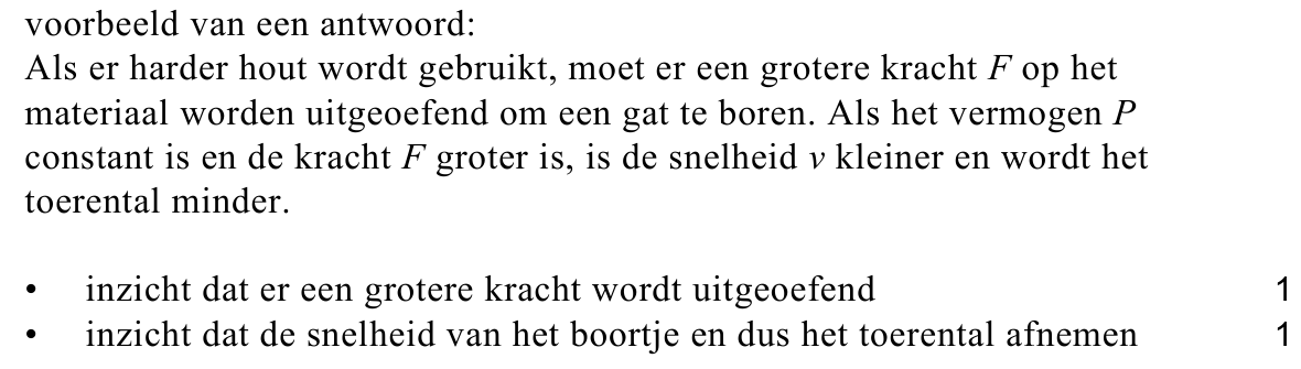 beoordelingsmodel vraag 10