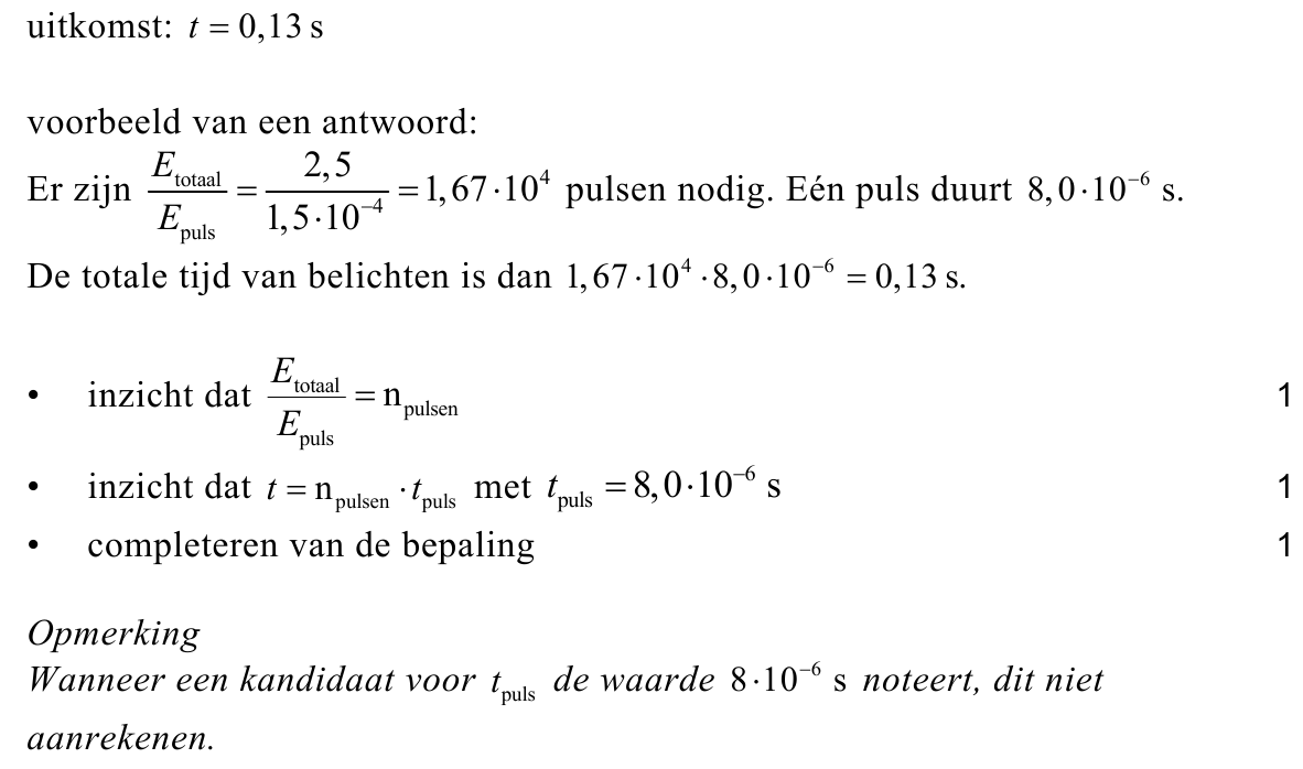 beoordelingsmodel vraag 15