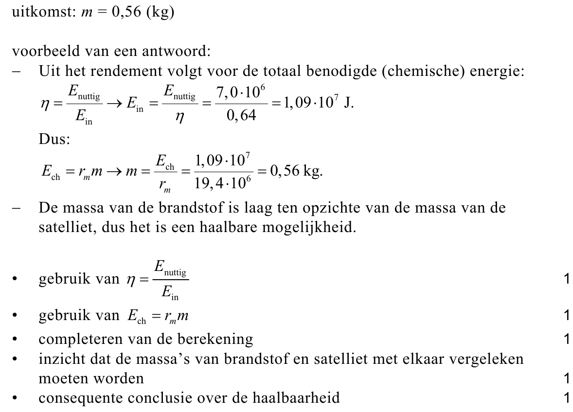 beoordelingsmodel vraag 6