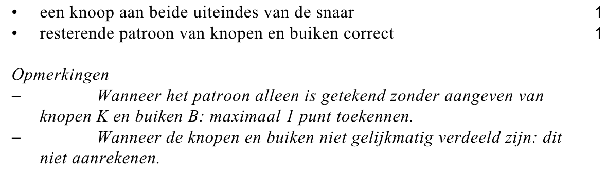 beoordelingsmodel vraag 9