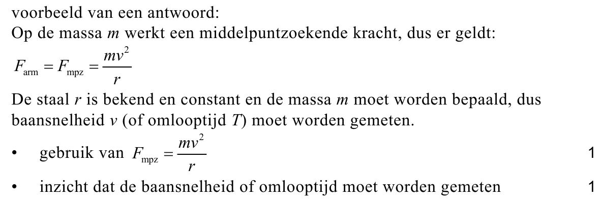 beoordelingsmodel vraag 22