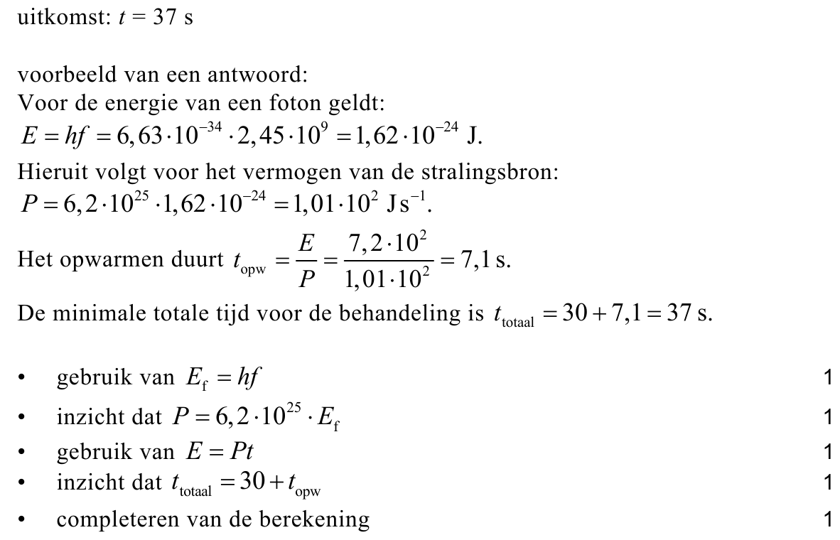 beoordelingsmodel vraag 18