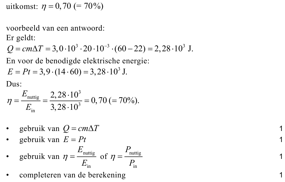 beoordelingsmodel vraag 10