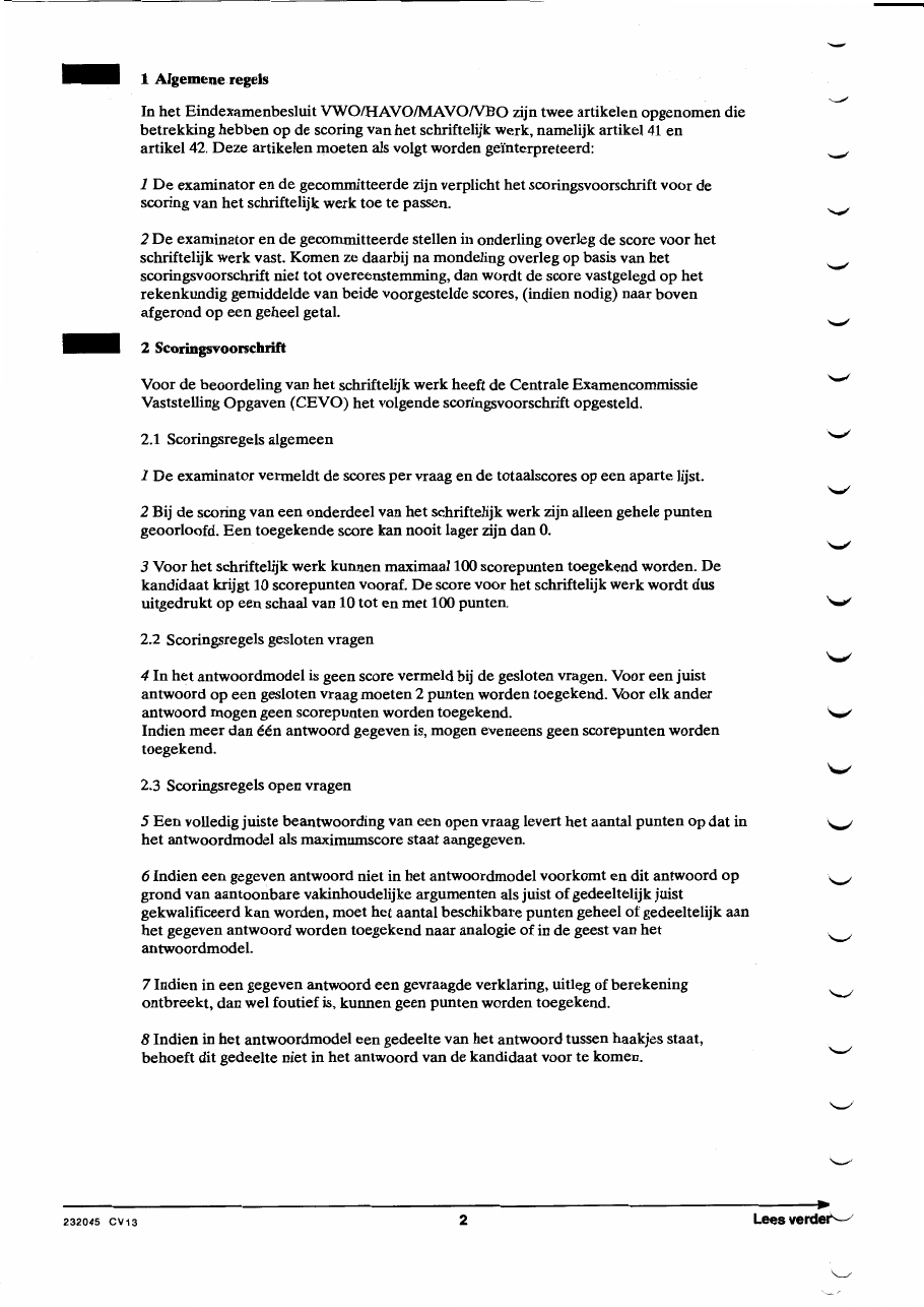 beoordelingsmodel bladzijde 2