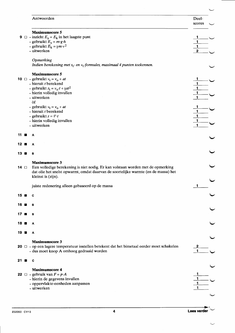 beoordelingsmodel bladzijde 4