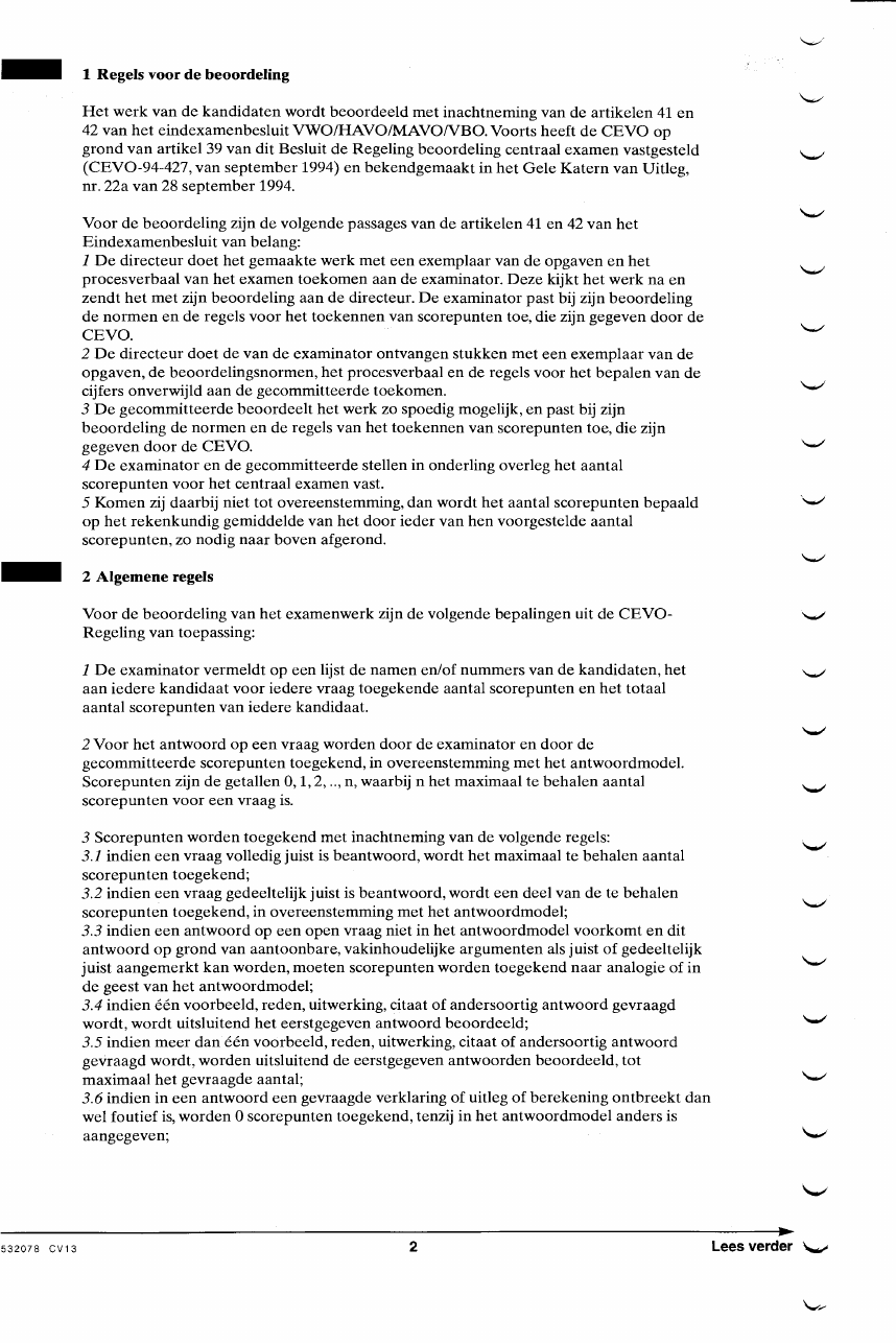beoordelingsmodel bladzijde 2