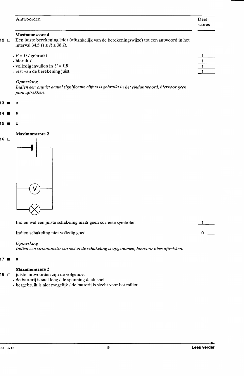 beoordelingsmodel bladzijde 5