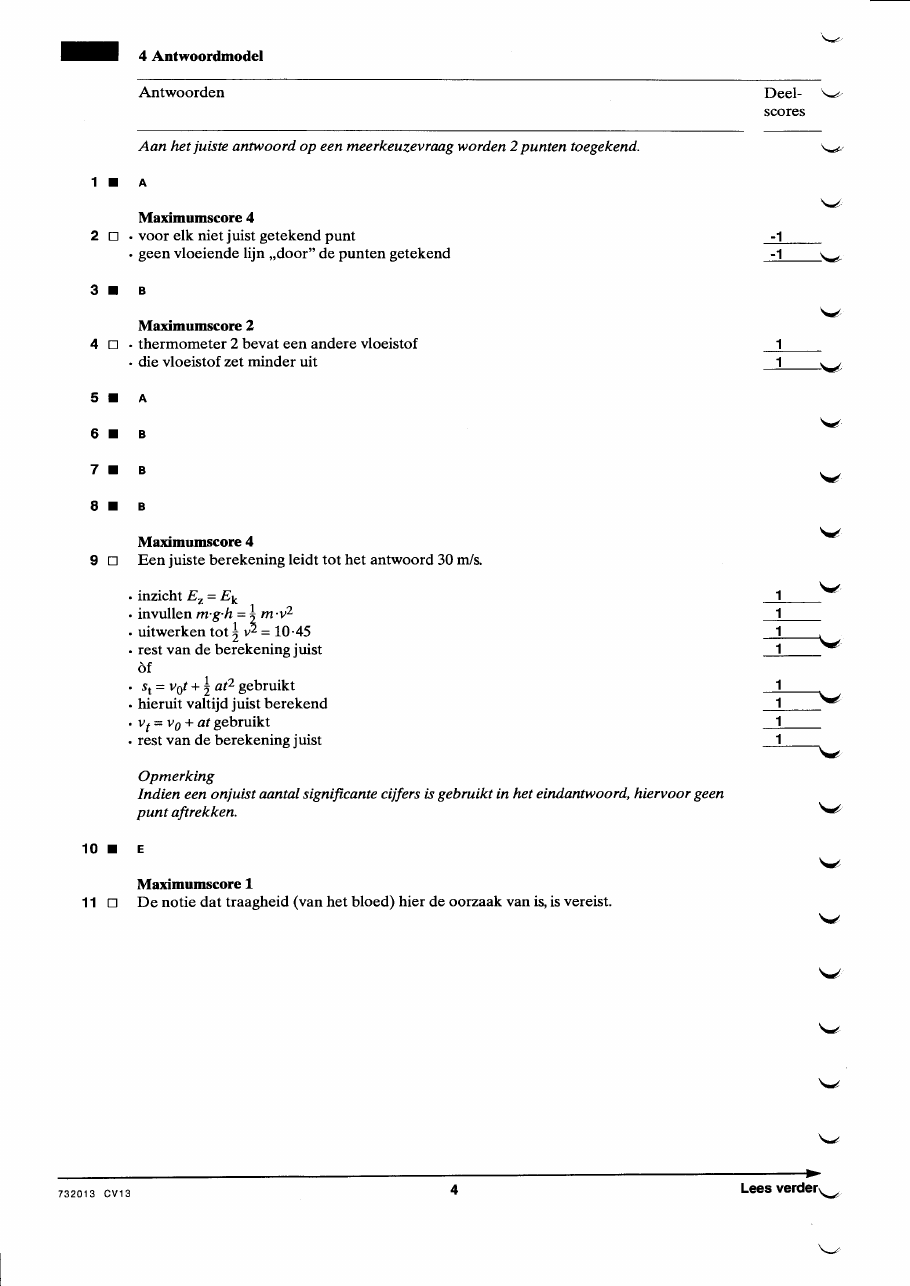 beoordelingsmodel bladzijde 4