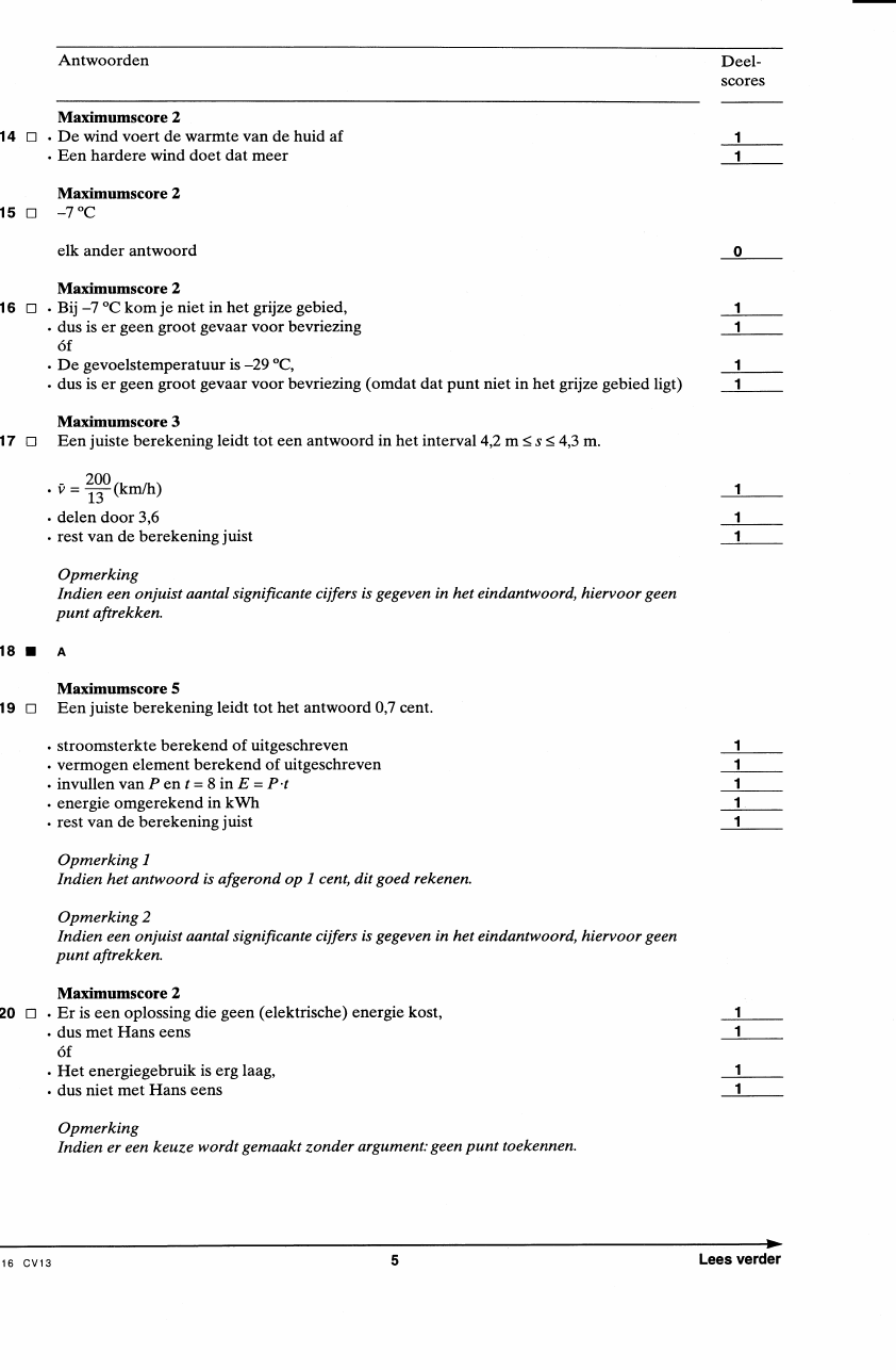 beoordelingsmodel bladzijde 5