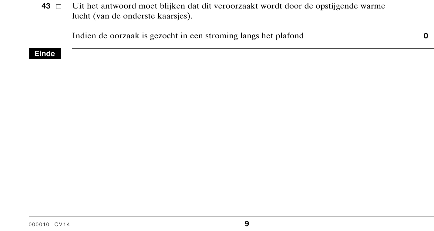 beoordelingsmodel vraag 43