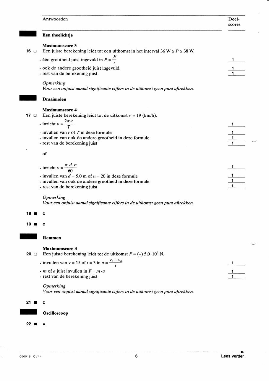 beoordelingsmodel bladzijde 6
