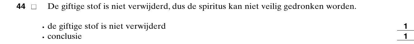beoordelingsmodel vraag 44