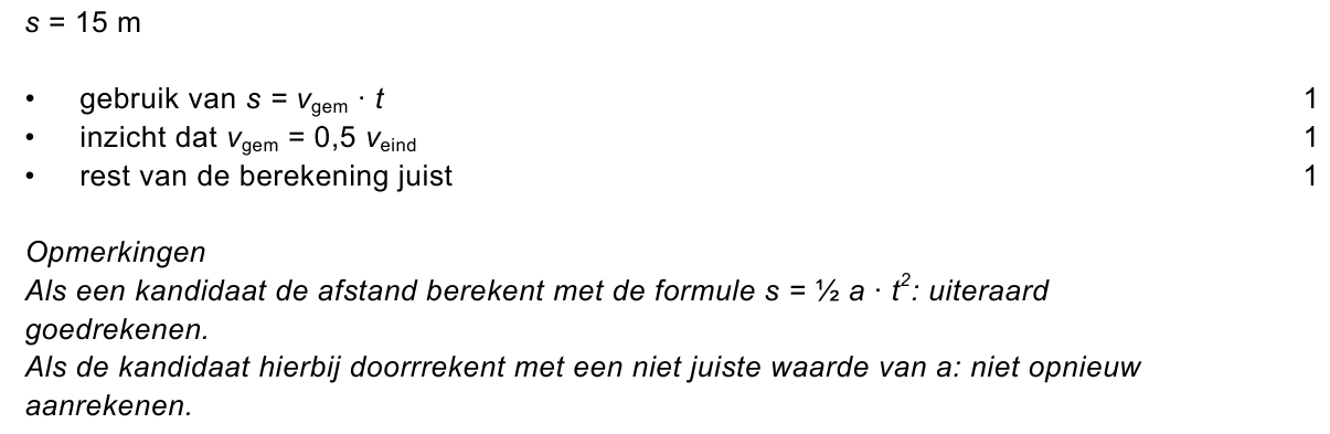 beoordelingsmodel vraag 17