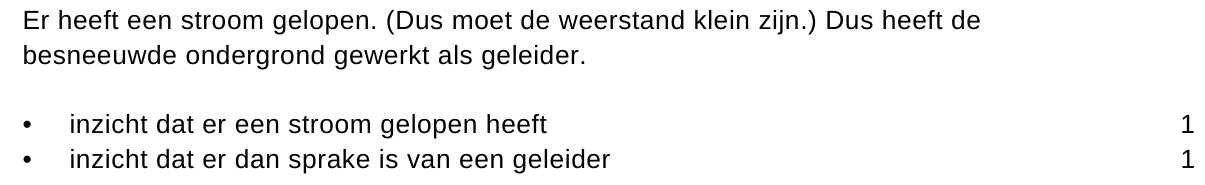 beoordelingsmodel vraag 1