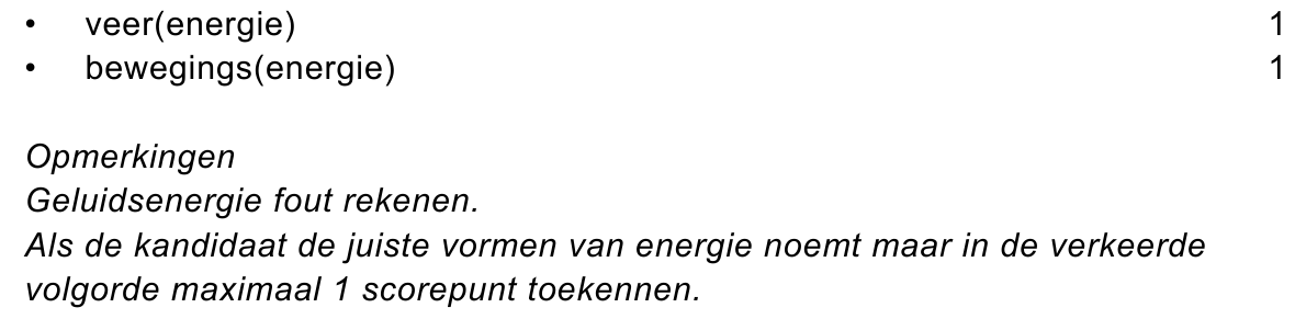 beoordelingsmodel vraag 4