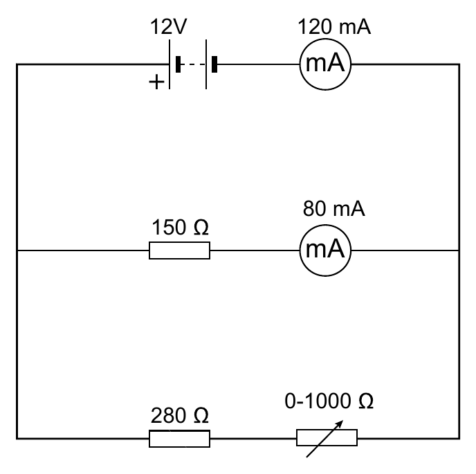 + 12V 120 mA mA 80 mA 150 mA 0-1000 280
